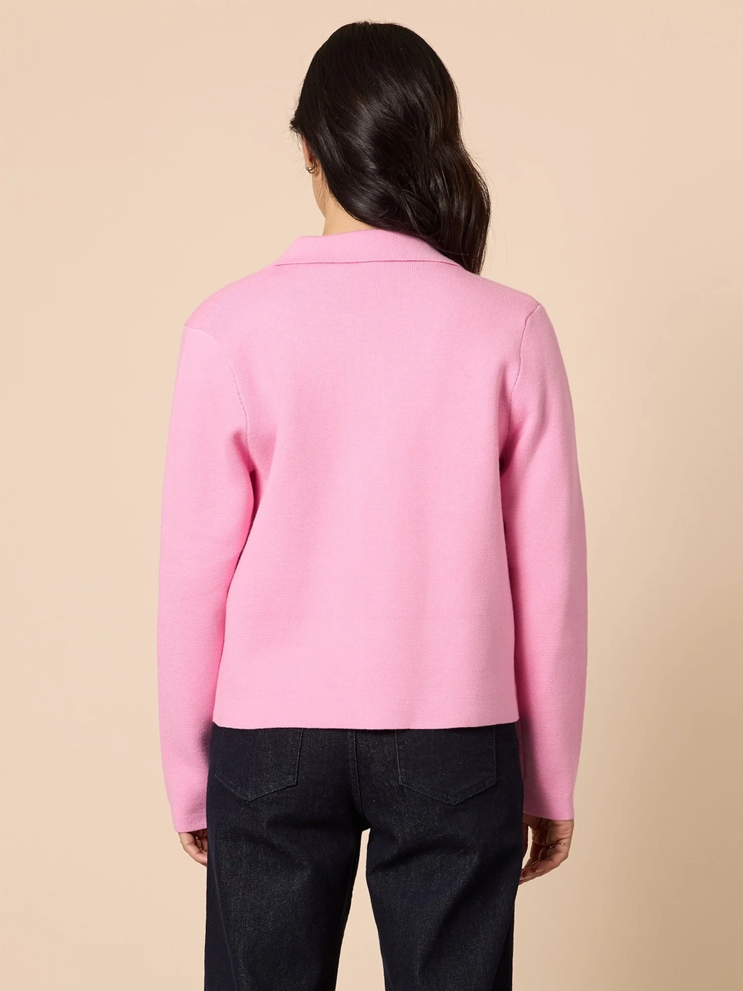 Montana Knit Cardigan - Pink - Image 4