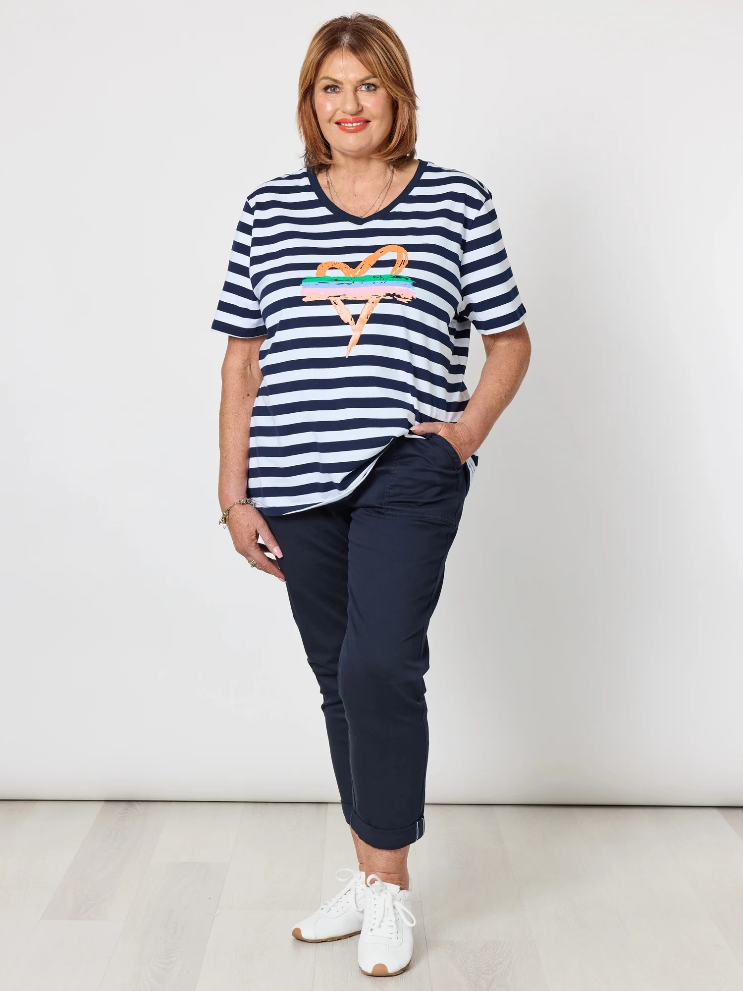 New Isabella Pant - Navy - Image 15
