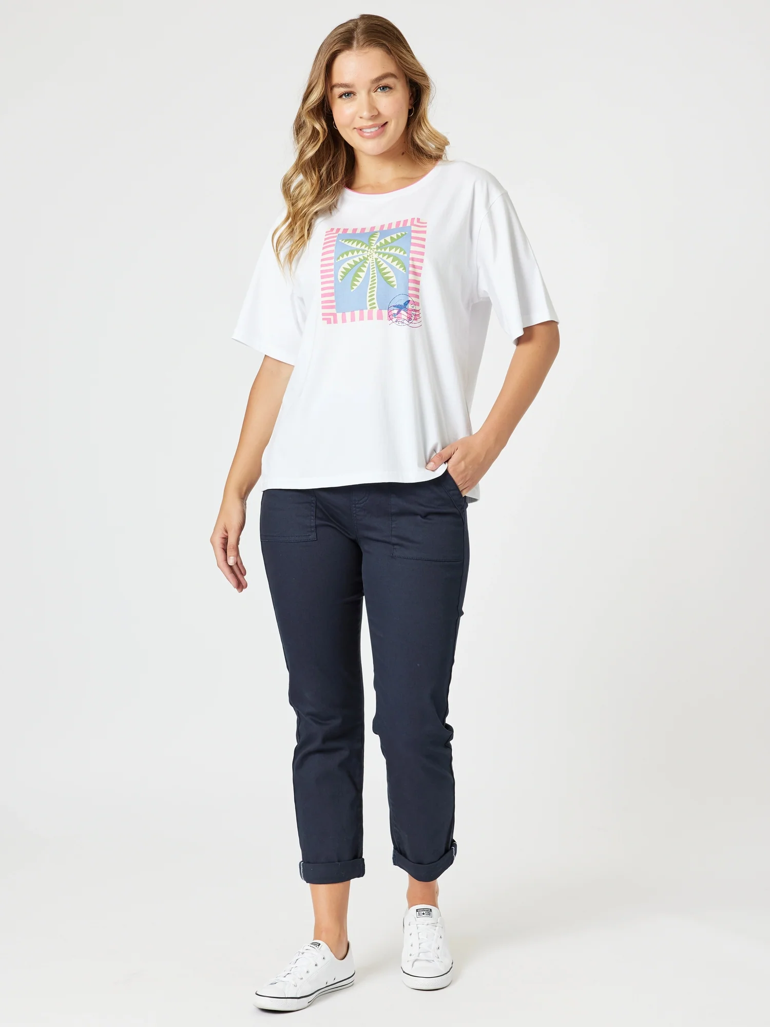 New Isabella Pant - Navy - Image 3