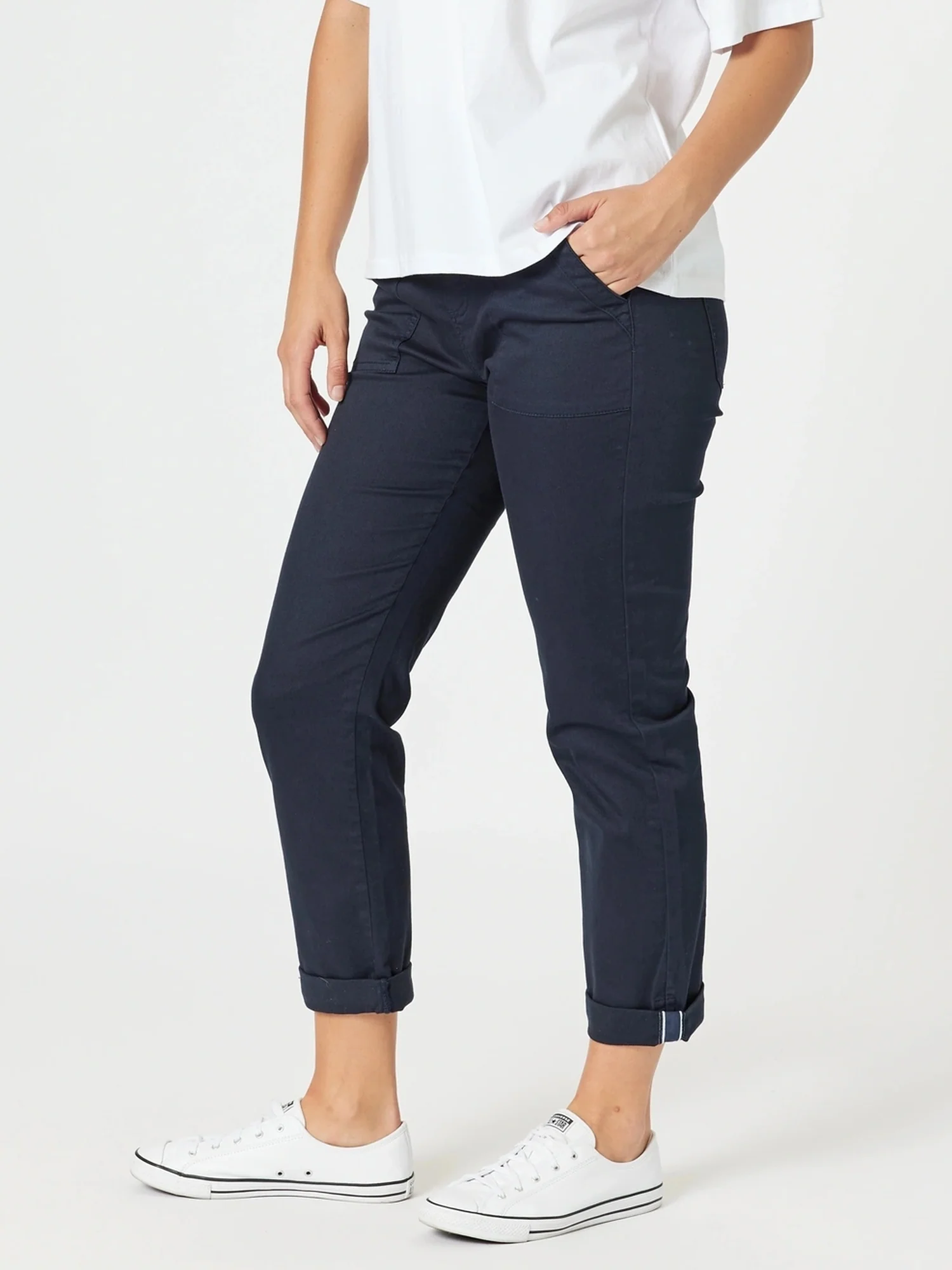 New Isabella Pant - Navy - Image 4