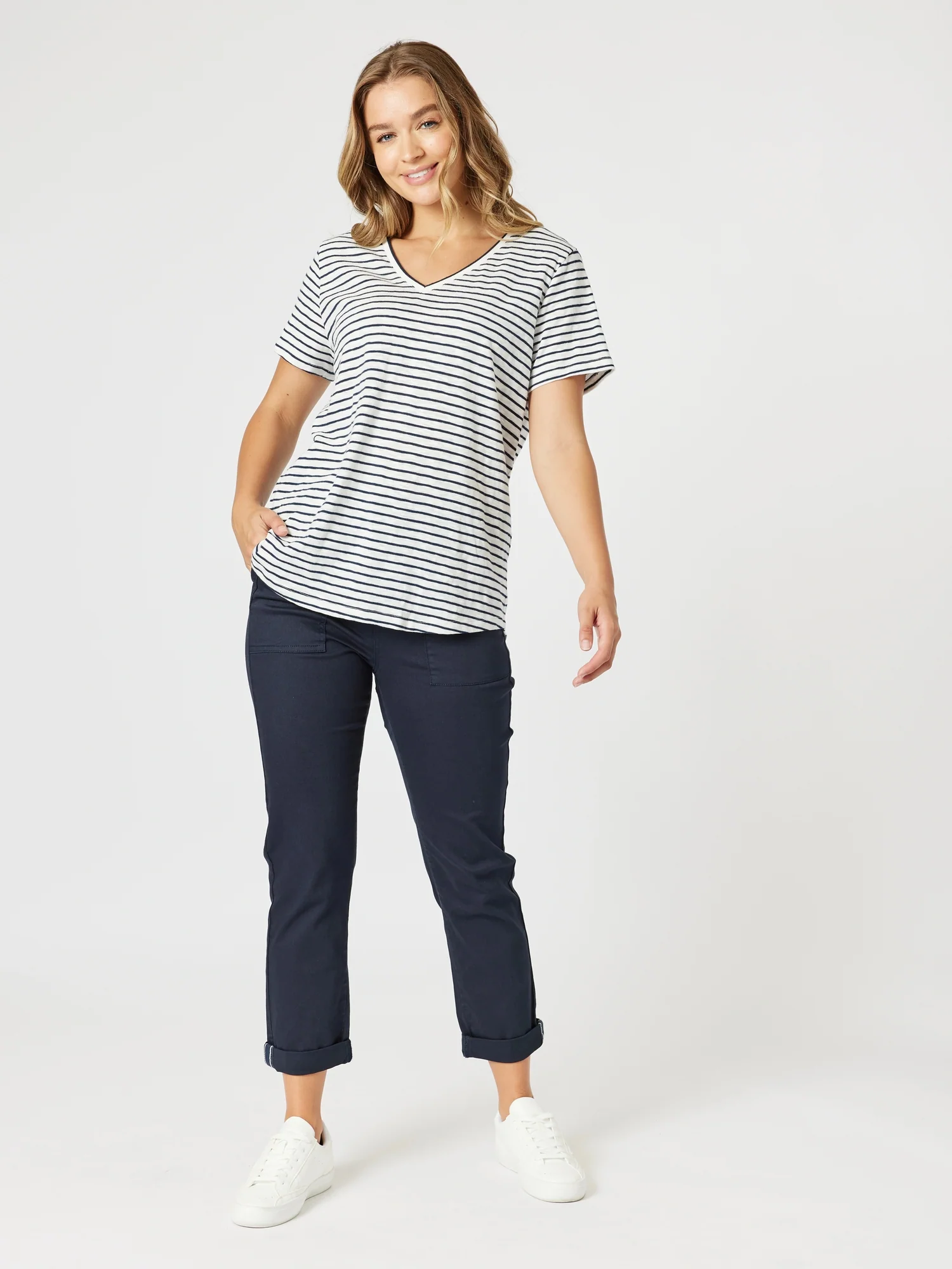 New Isabella Pant - Navy - Image 8