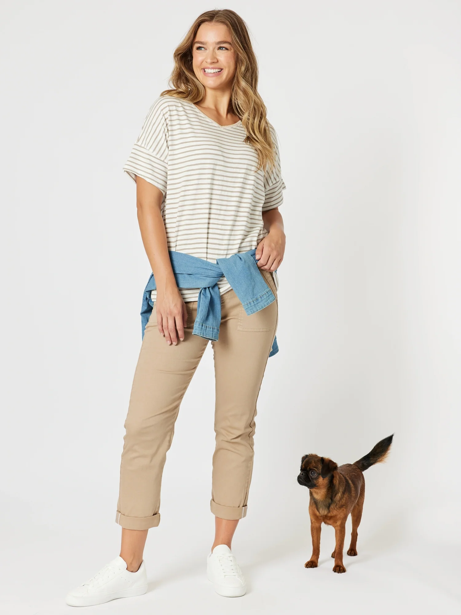 New Isabella Pant - Nutmeg - Image 2