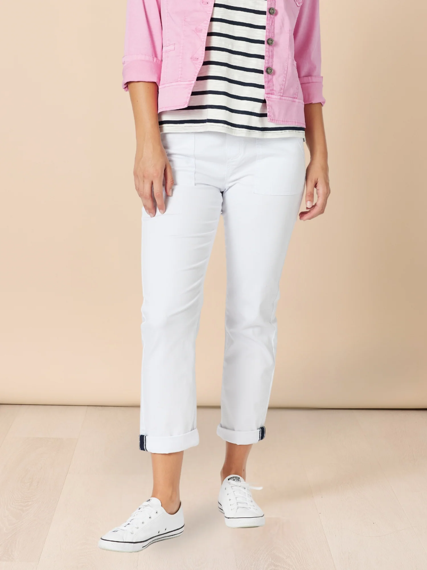 New Isabella Pant - White