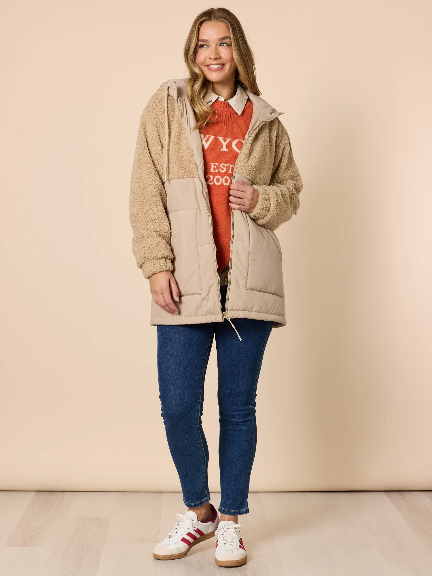 New York Knit Jumper - Maple - Image 8