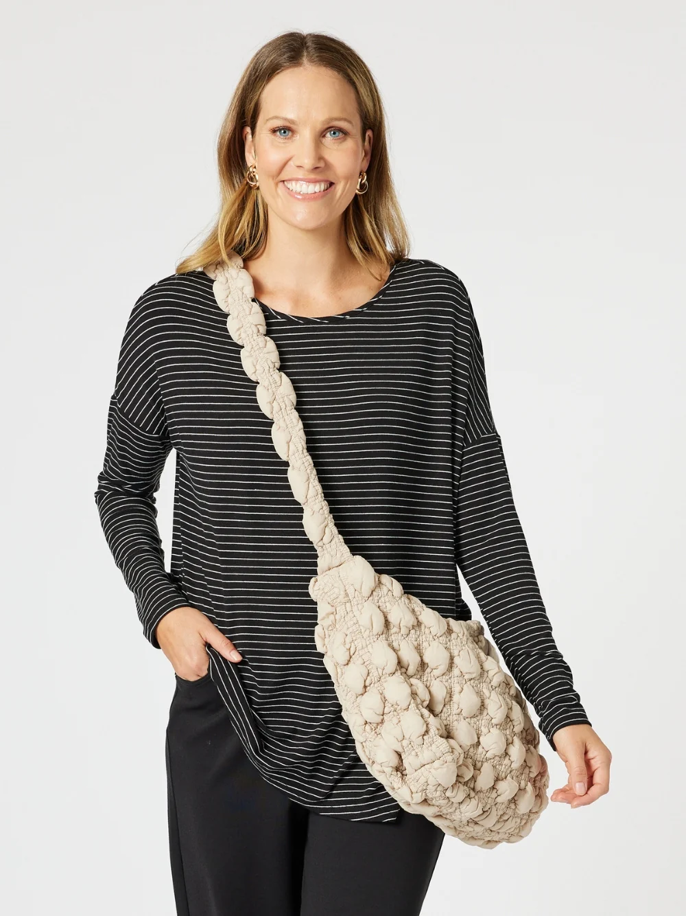 Off the Grid Puffer Bag - Natural - Image 5