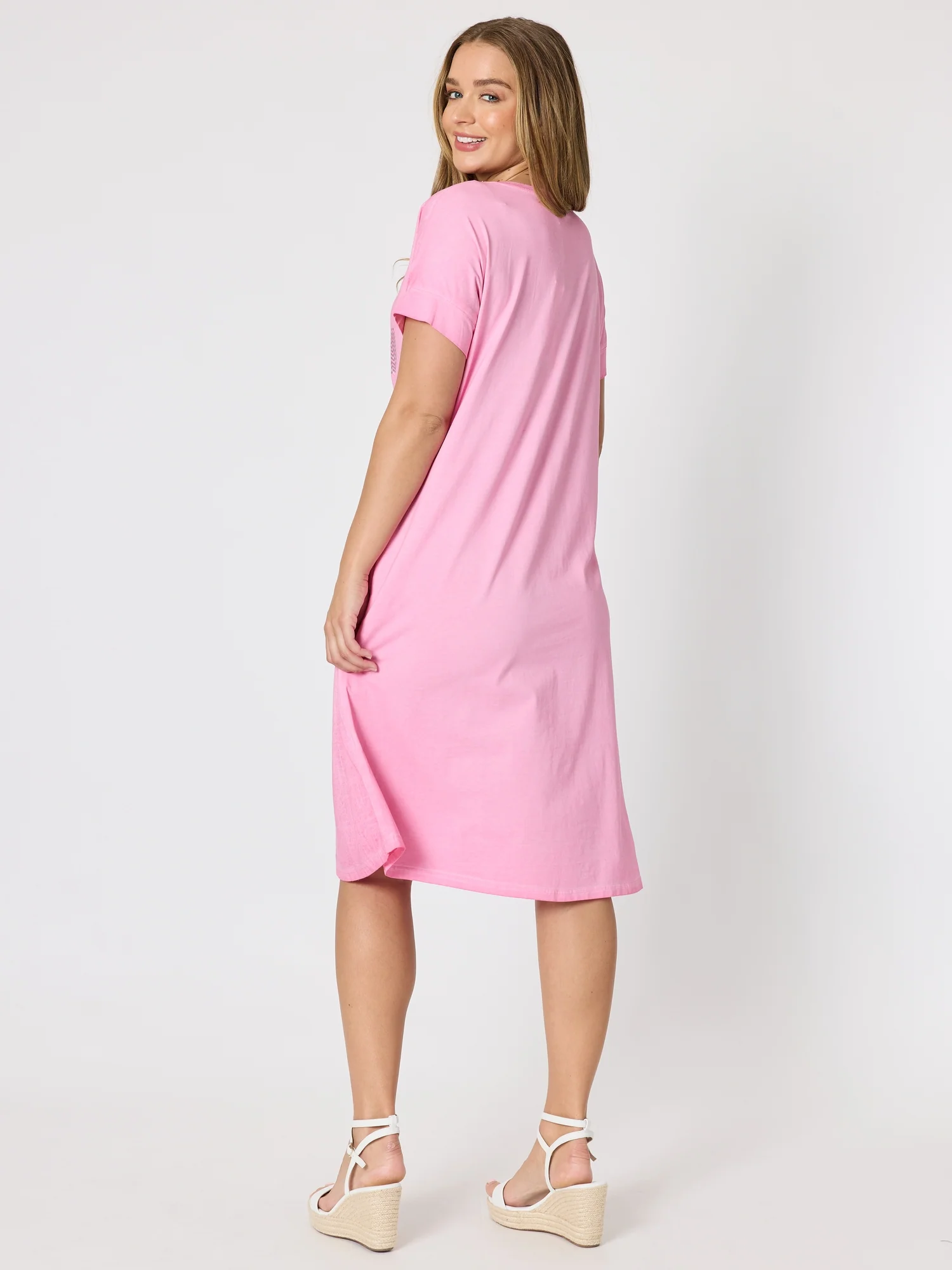 The Elements Dress - Pink - Image 4