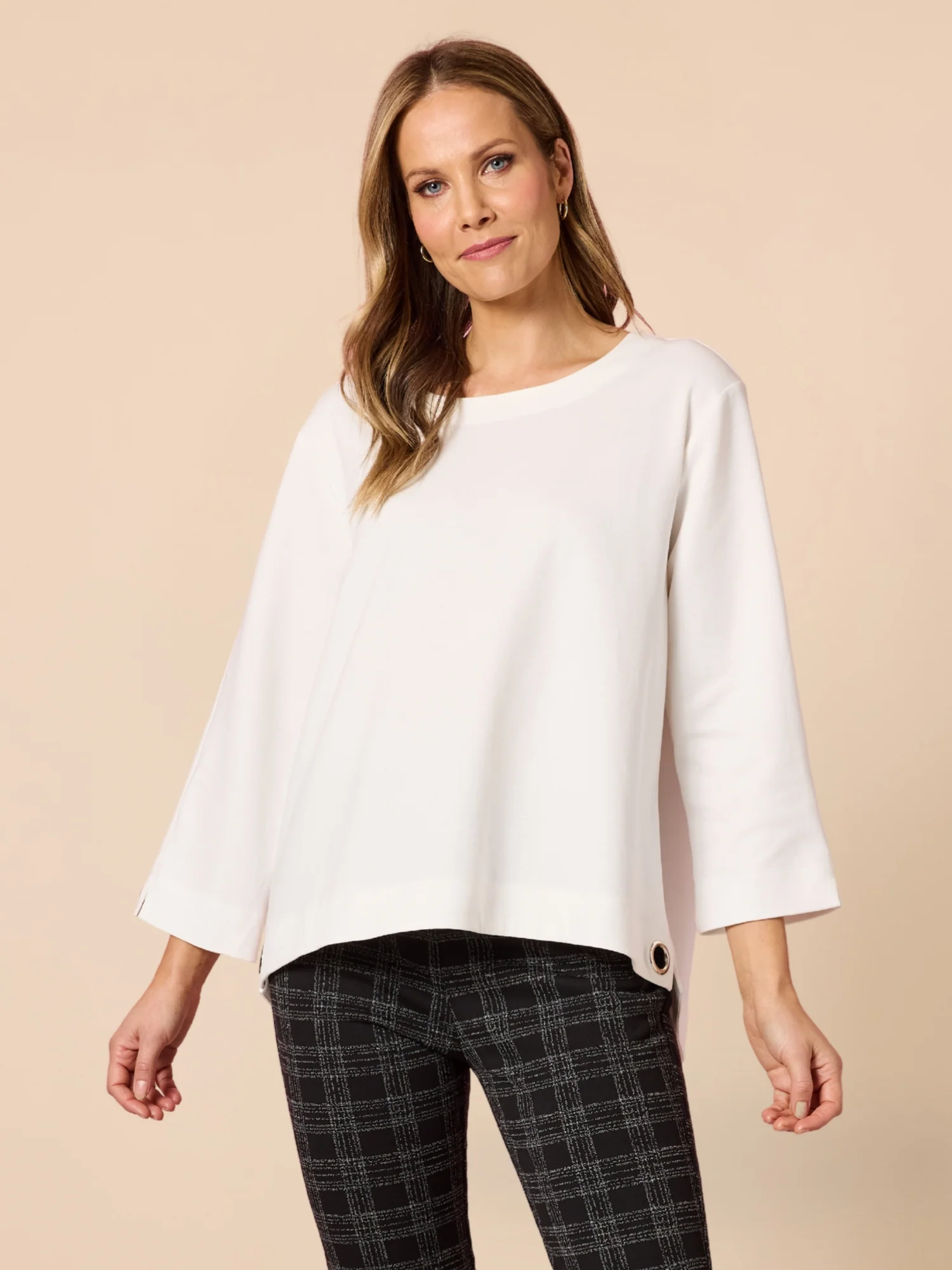 Provence Eyelet Top - Ivory