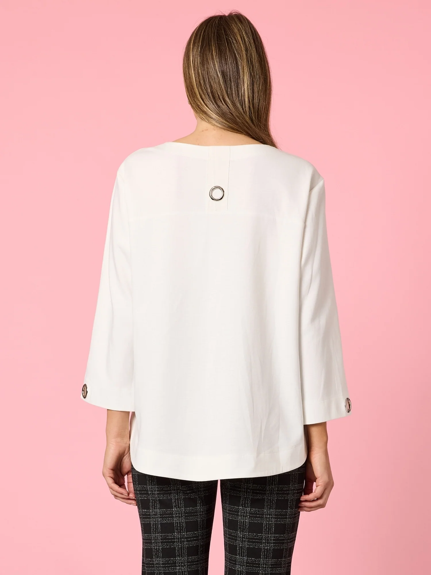 Provence Eyelet Top - Ivory - Image 4