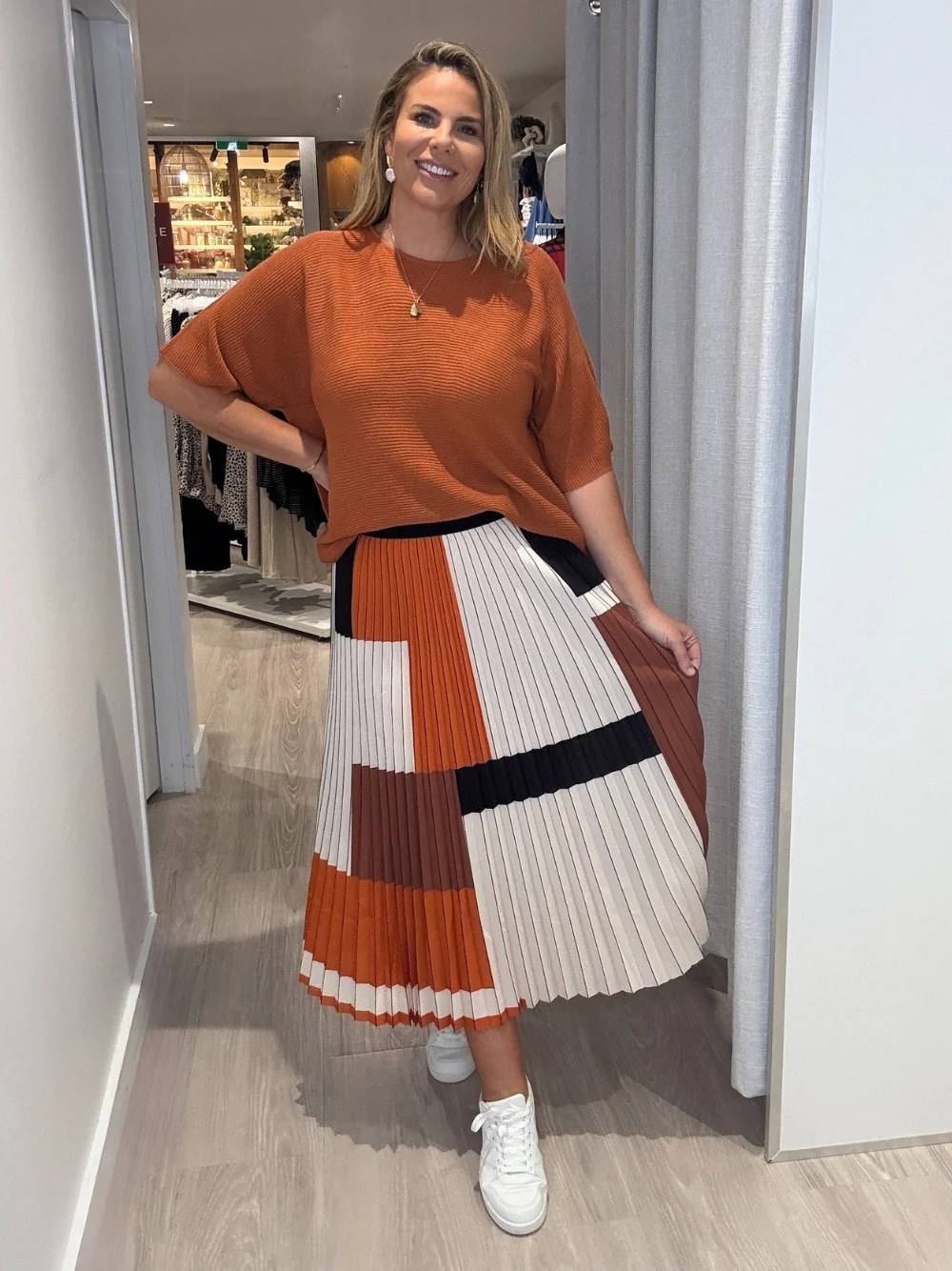 Relax Rib Knit - Spice - Image 2