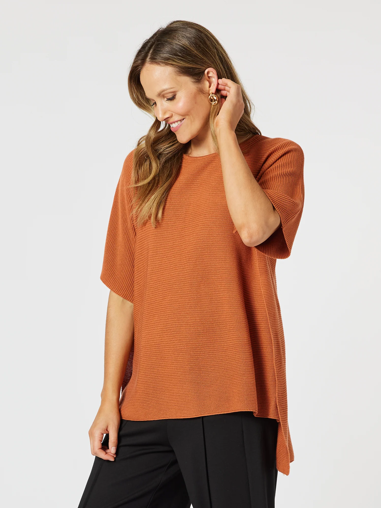 Relax Rib Knit - Spice - Image 4