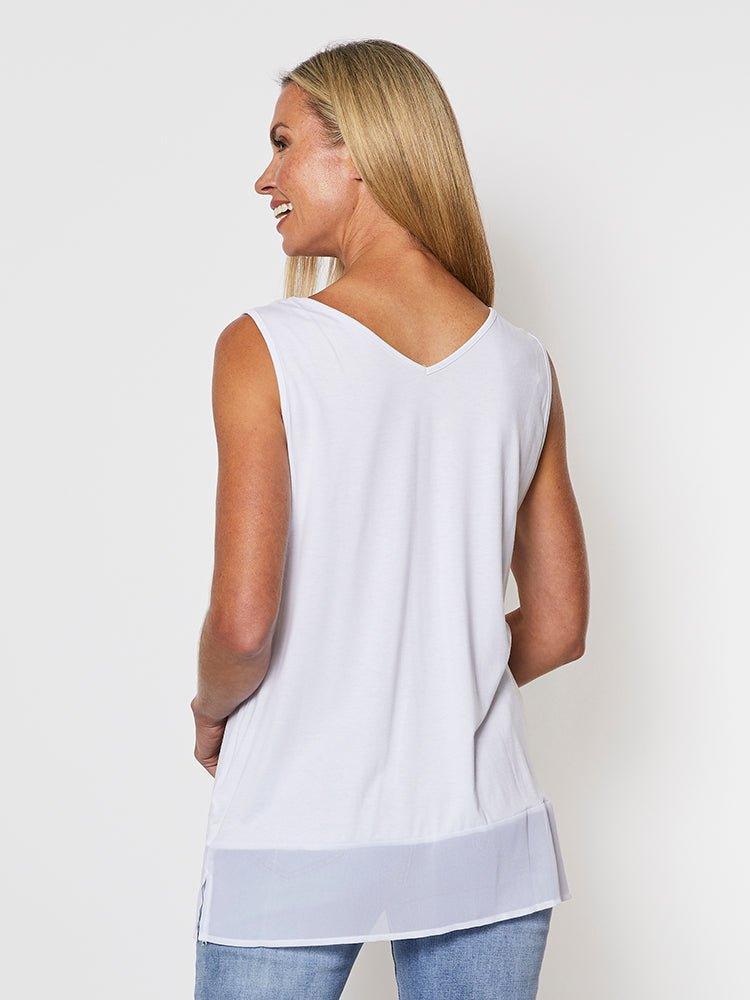 Reversible Tank Top - White - Image 3