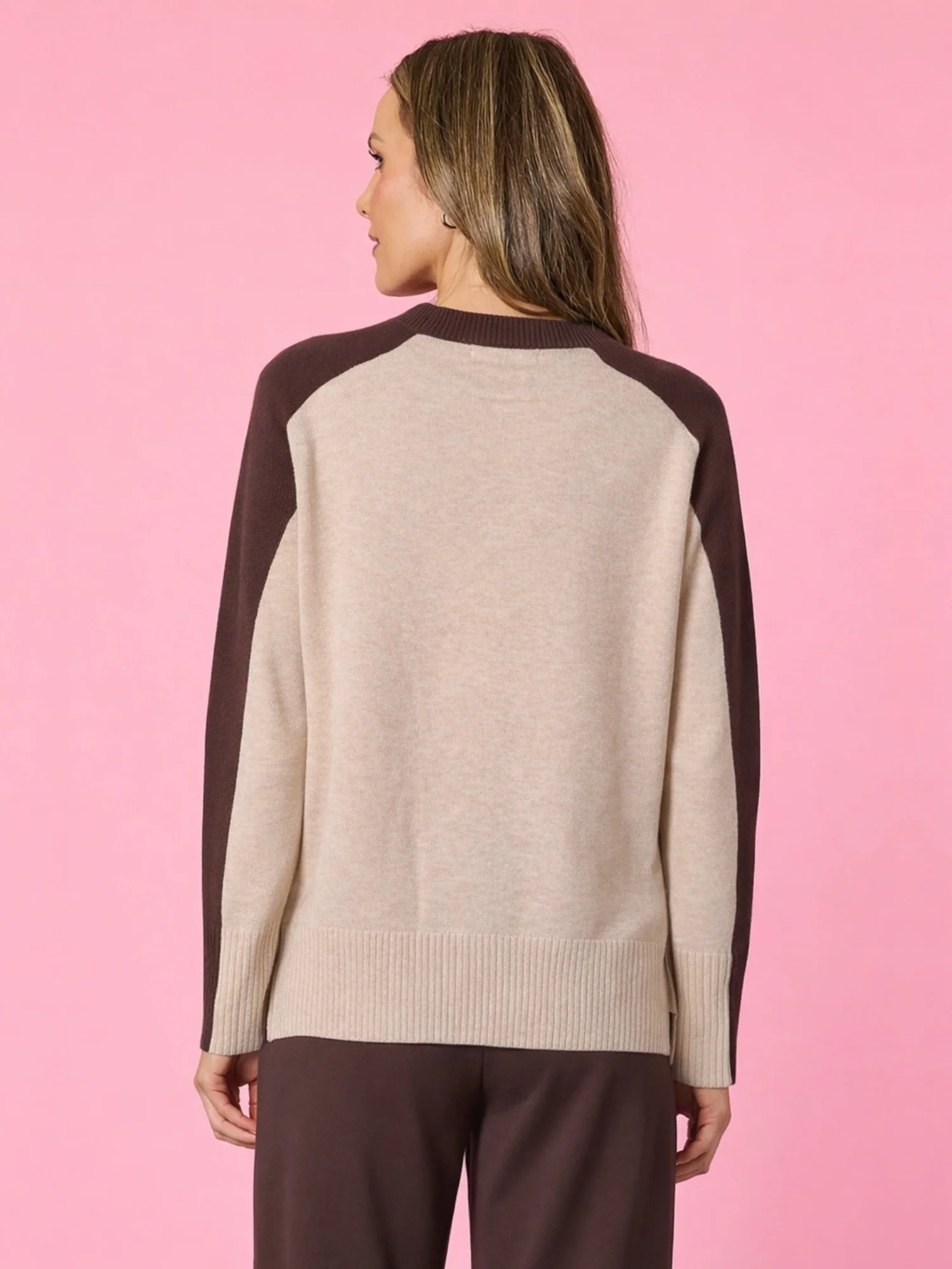 Rialto Contrast Knit - Natural - Image 5