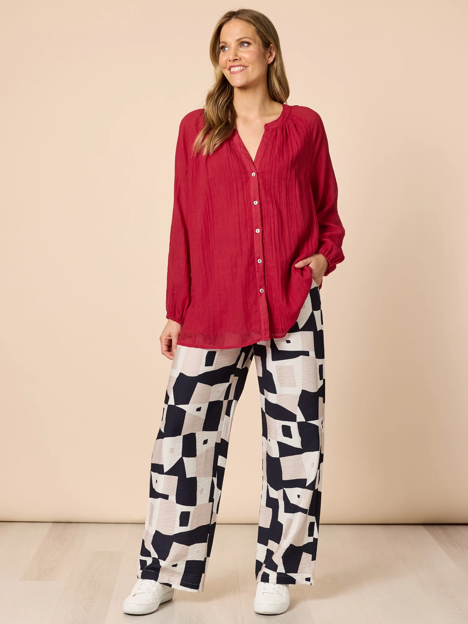 Rouge Top - Red - Image 6