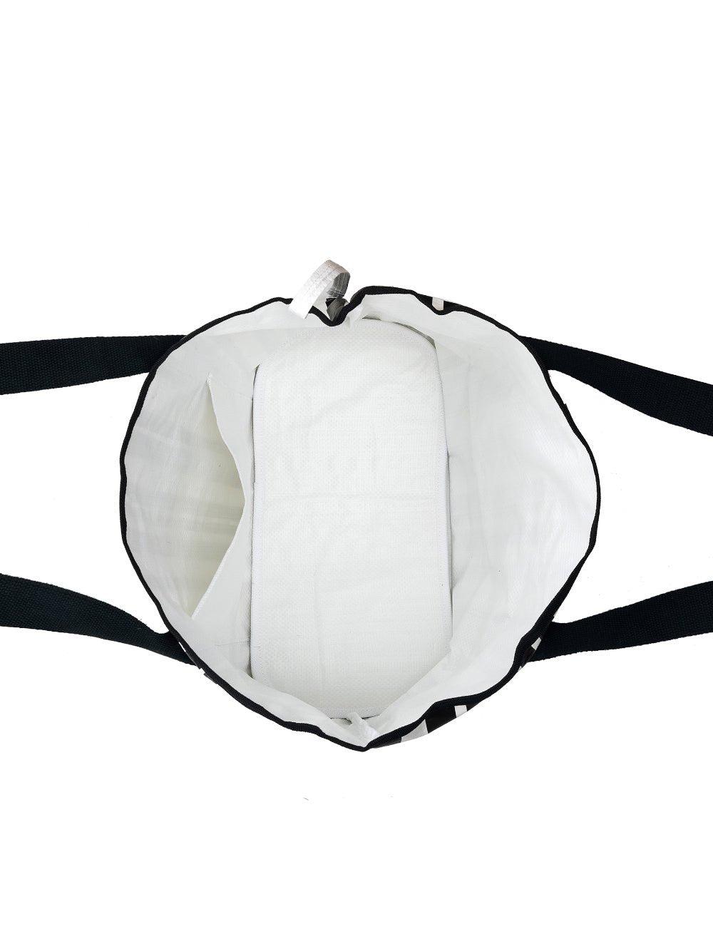 Sabbia Beach Bag Small - Black Stripe - Image 7