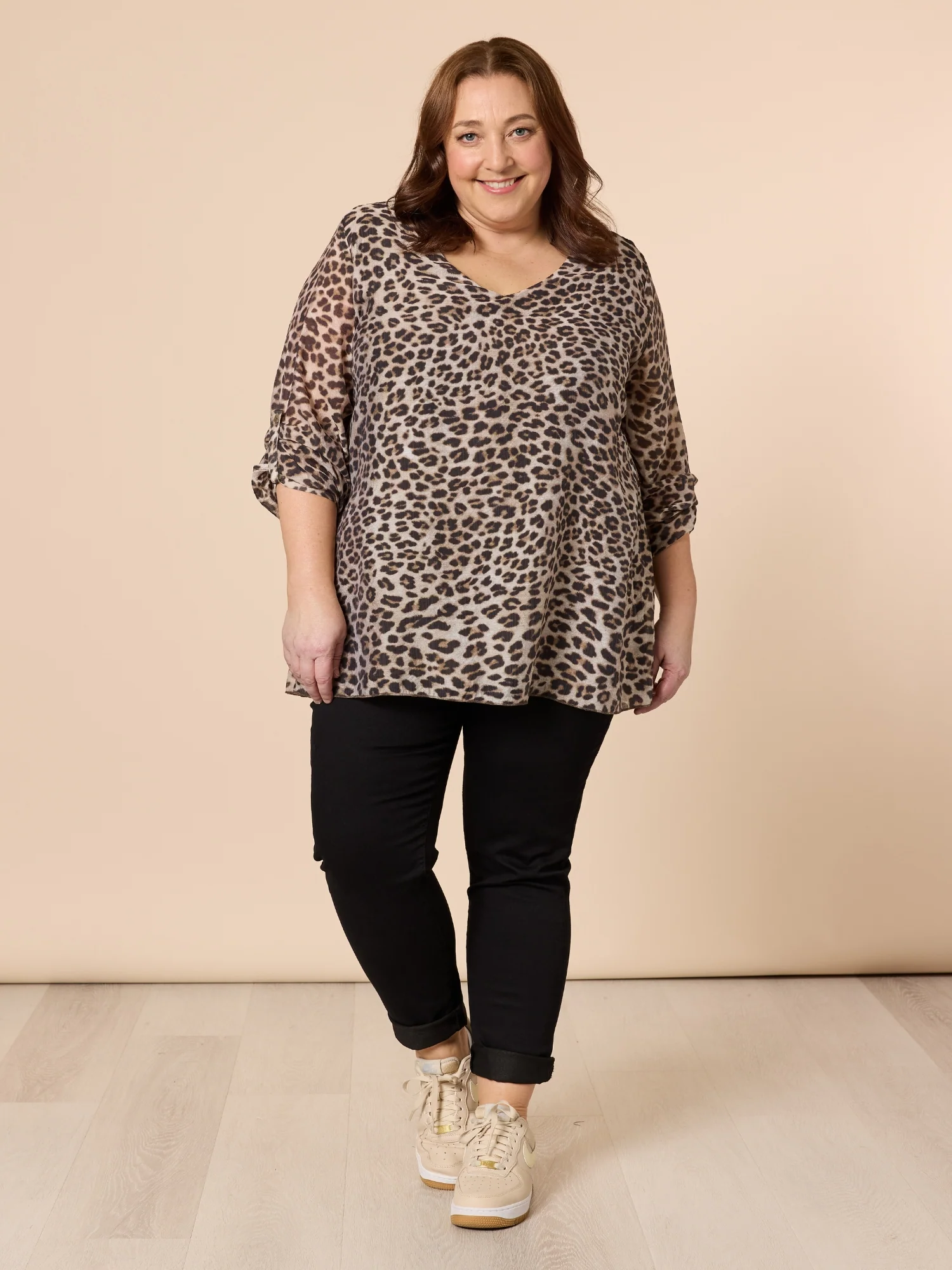 Safari Print Top - Animal - Image 7