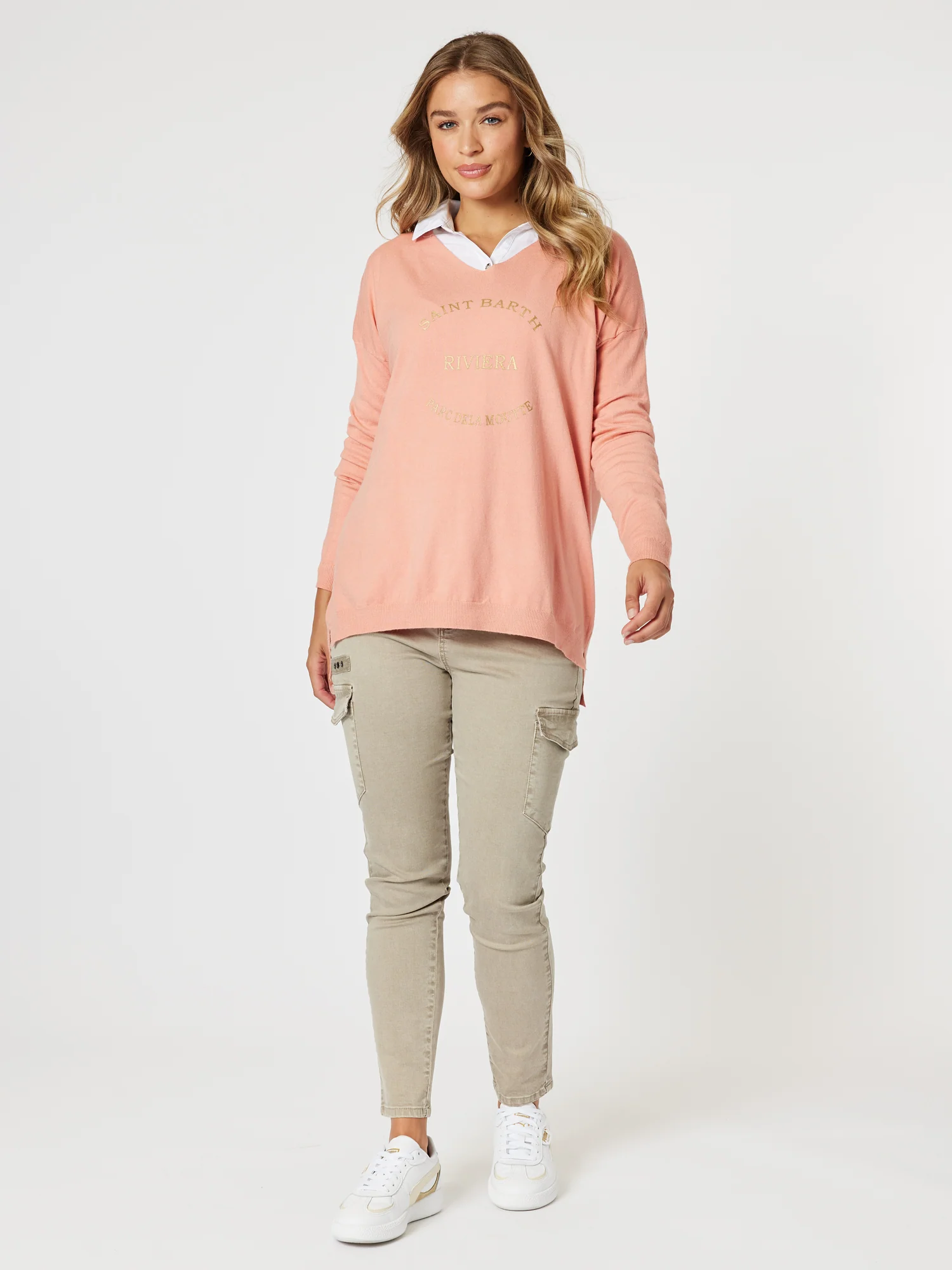 Saint Barth Knit - Coral - Image 2