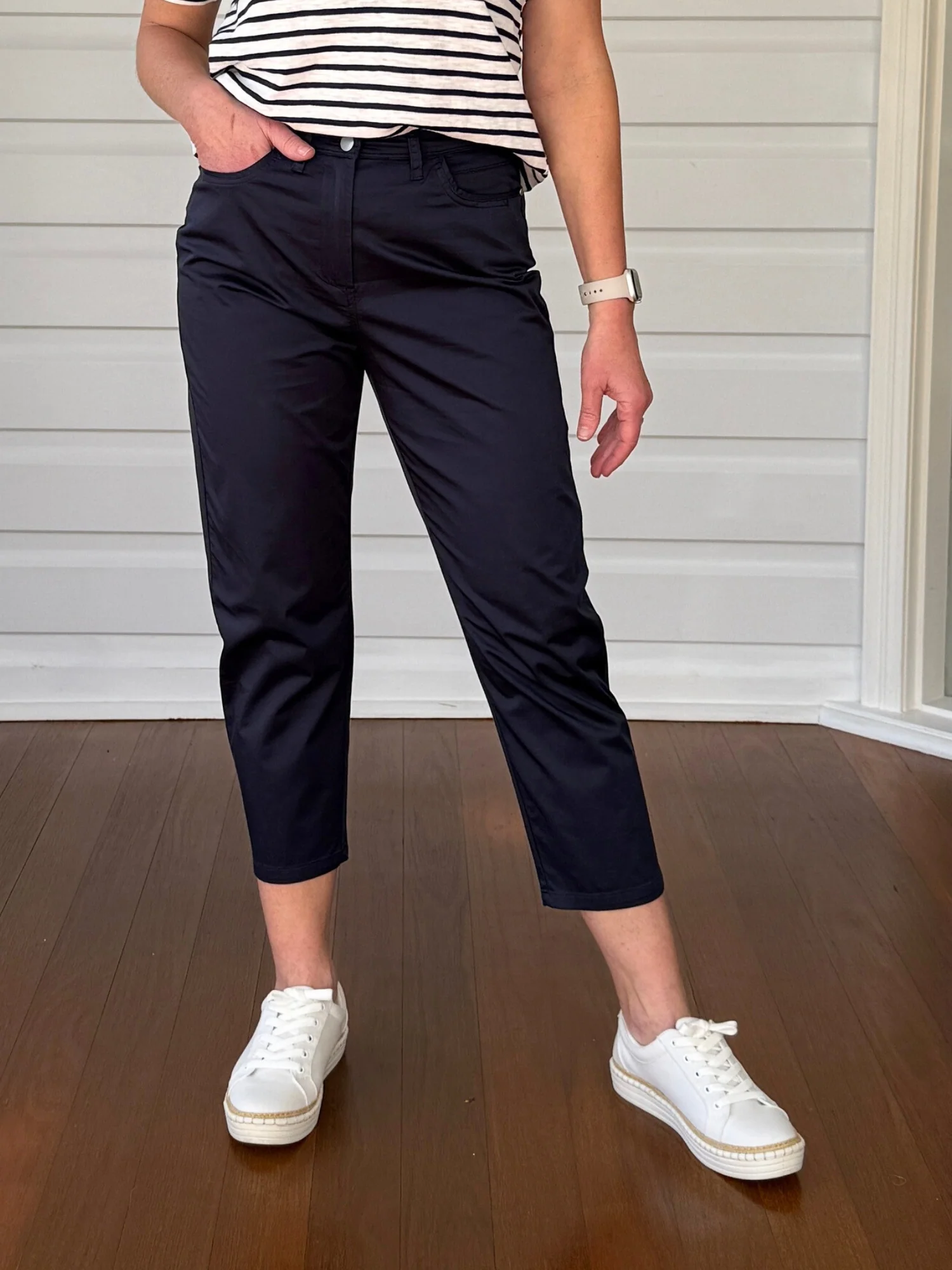 San Marino Pant - Navy - Image 6