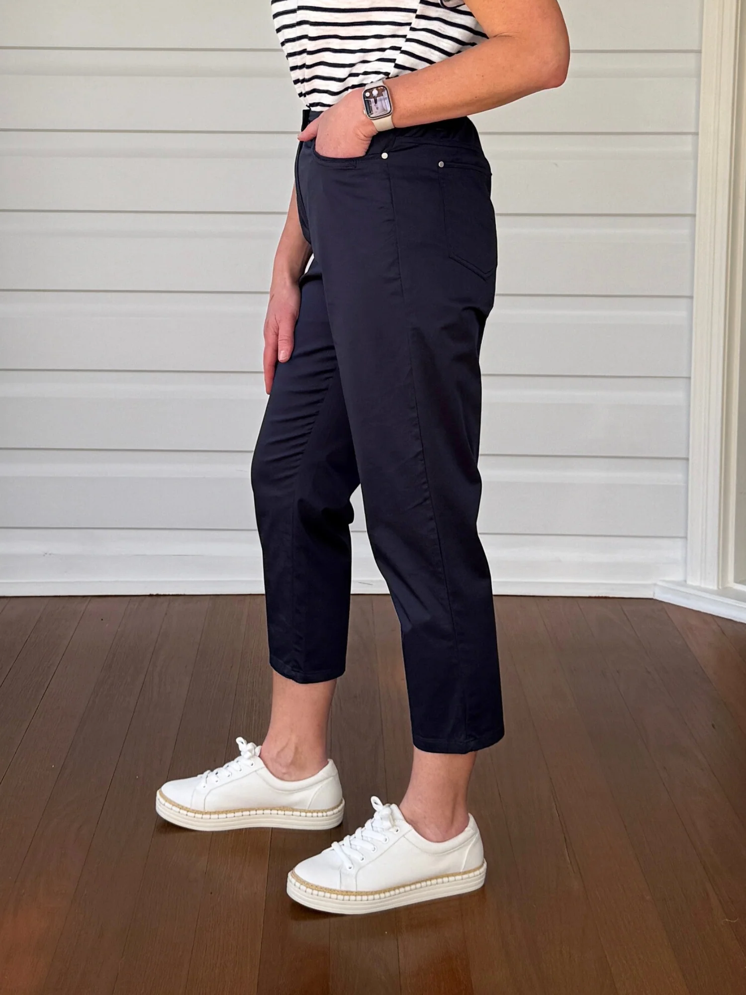 San Marino Pant - Navy - Image 7