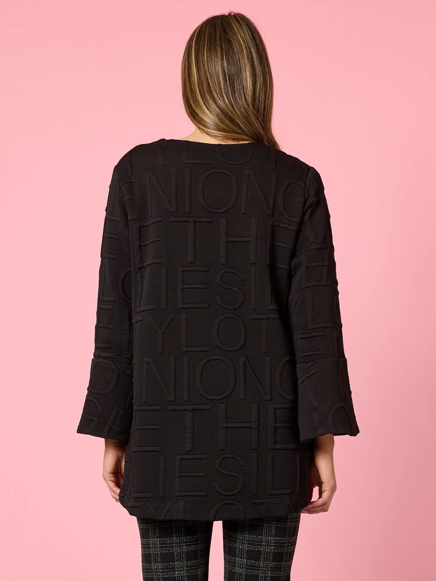 Script Jacket - Black - Image 3