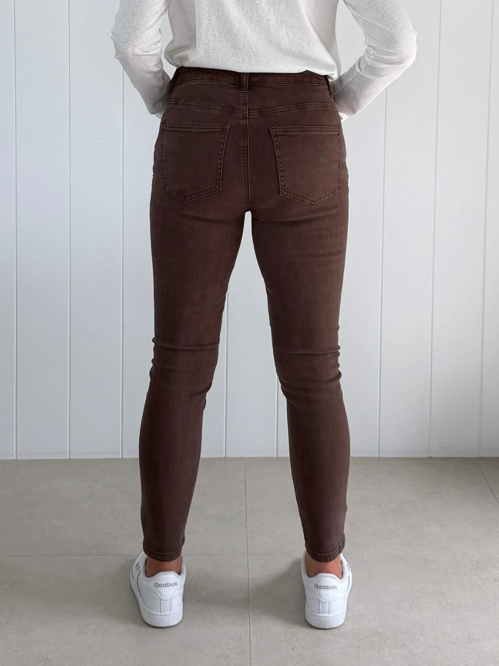 All That Jazz Applique Jean - Chocolate - Image 8