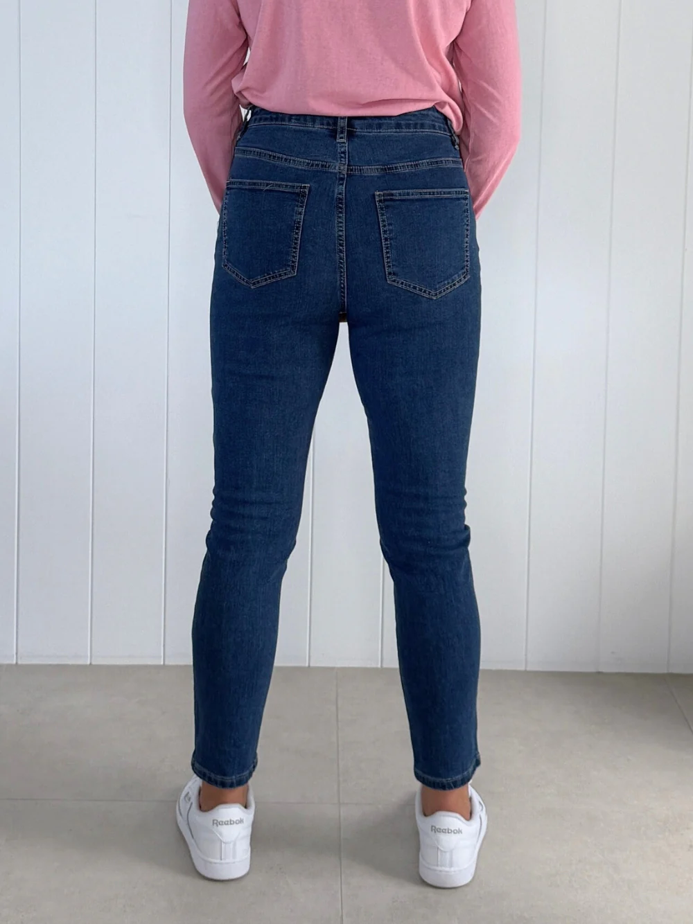 All That Jazz Applique Jean - Dark Denim - Image 4