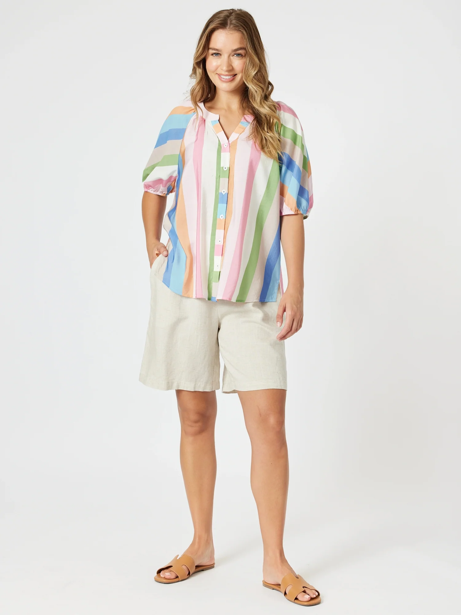 The Lino Short - Natural - Image 4