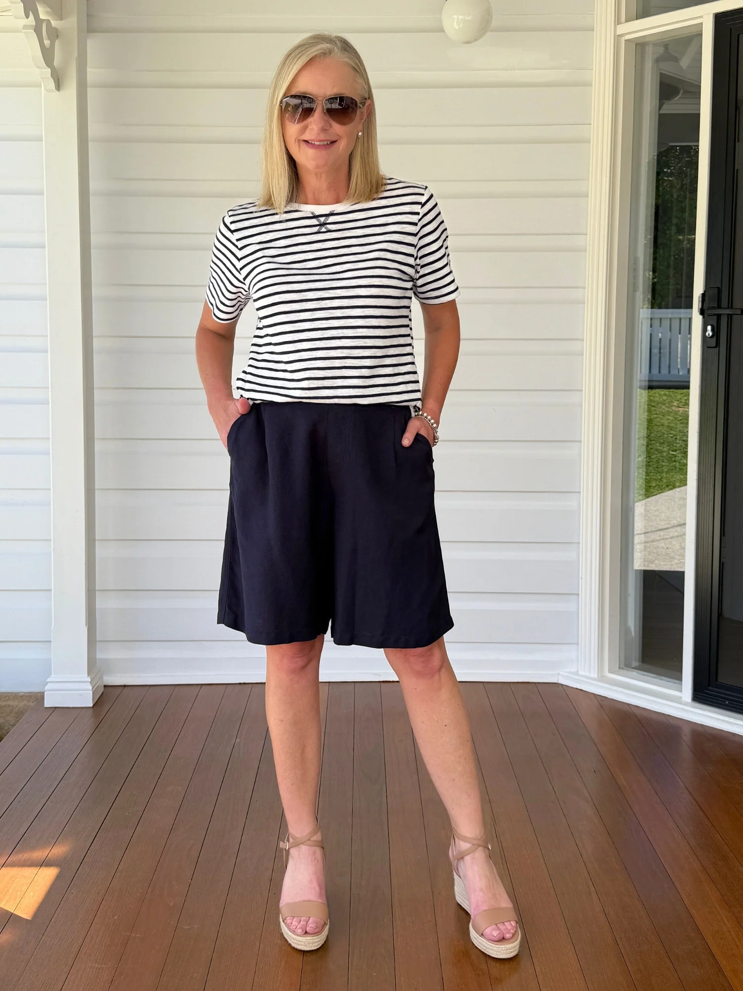 The Lino Short - Navy - Image 2