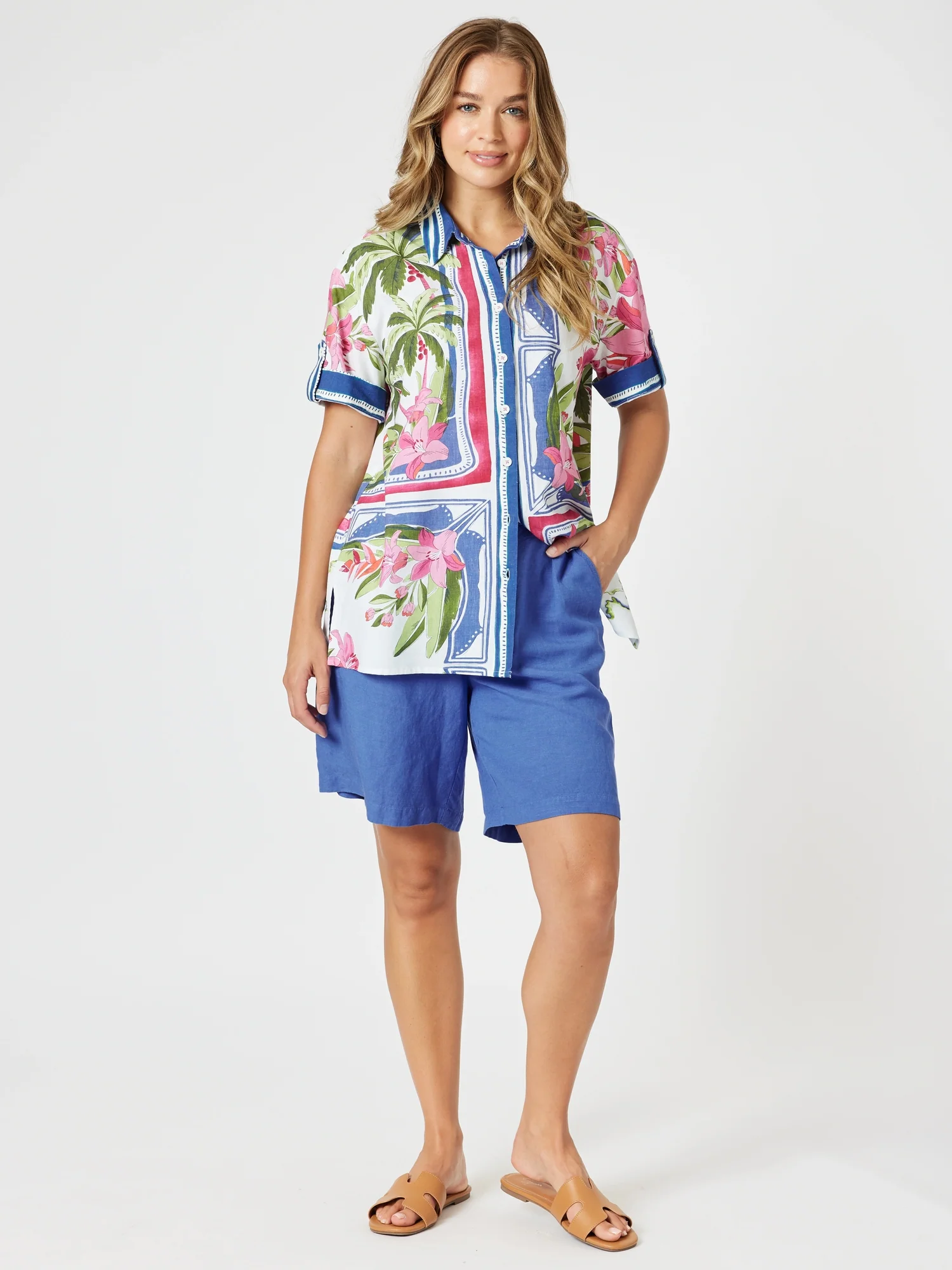 The Lino Short - Sardinia Blue - Image 2
