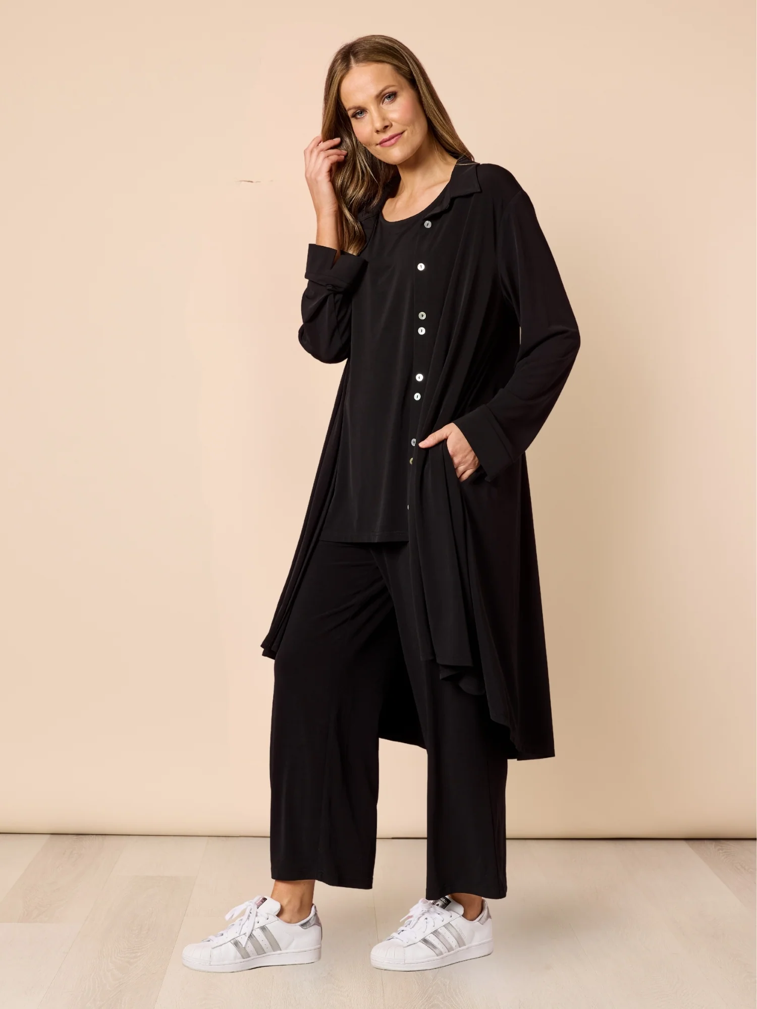 Traveller Cami Top - Black - Image 5
