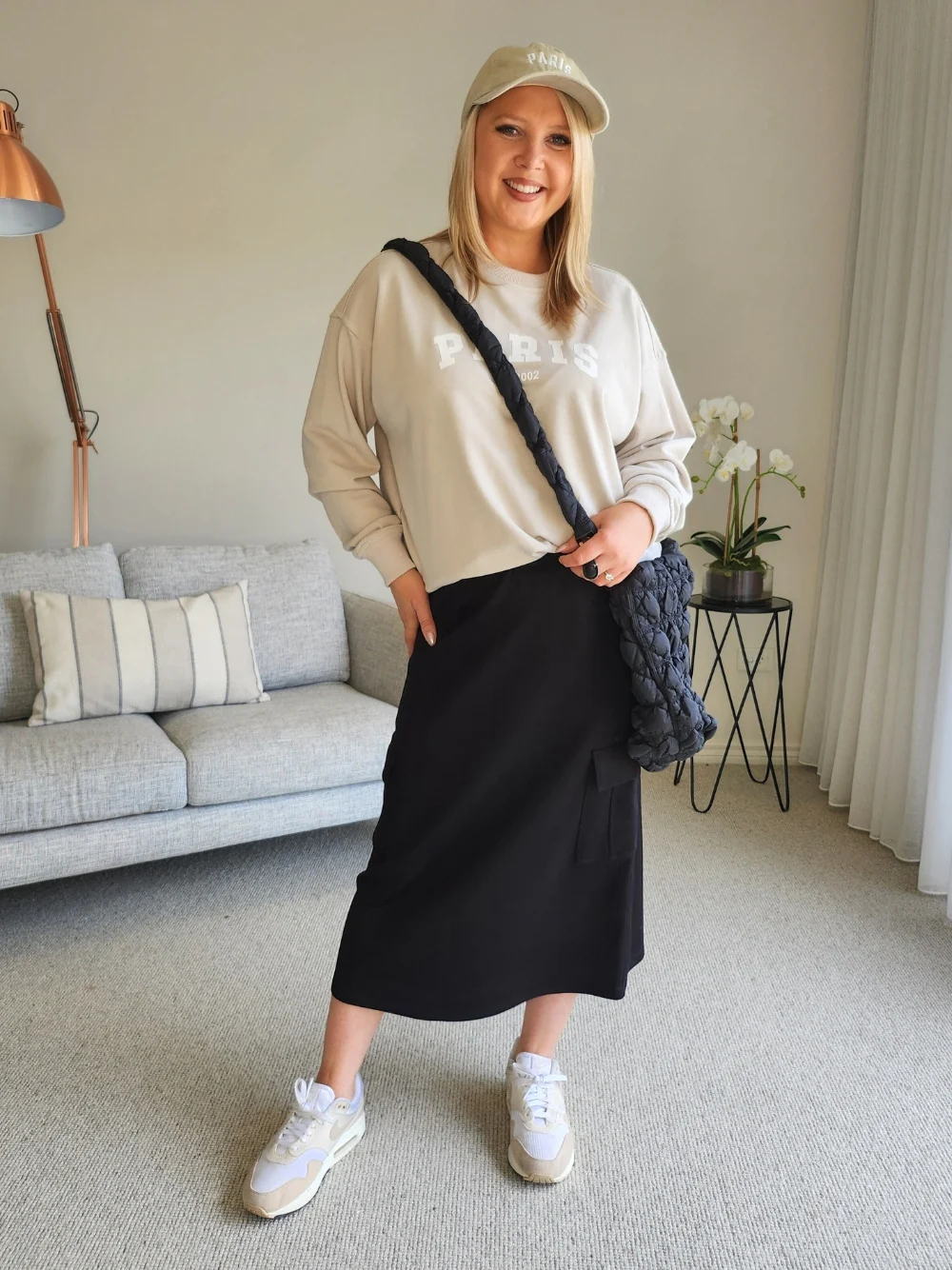 Urban Cargo Skirt - Black - Image 3