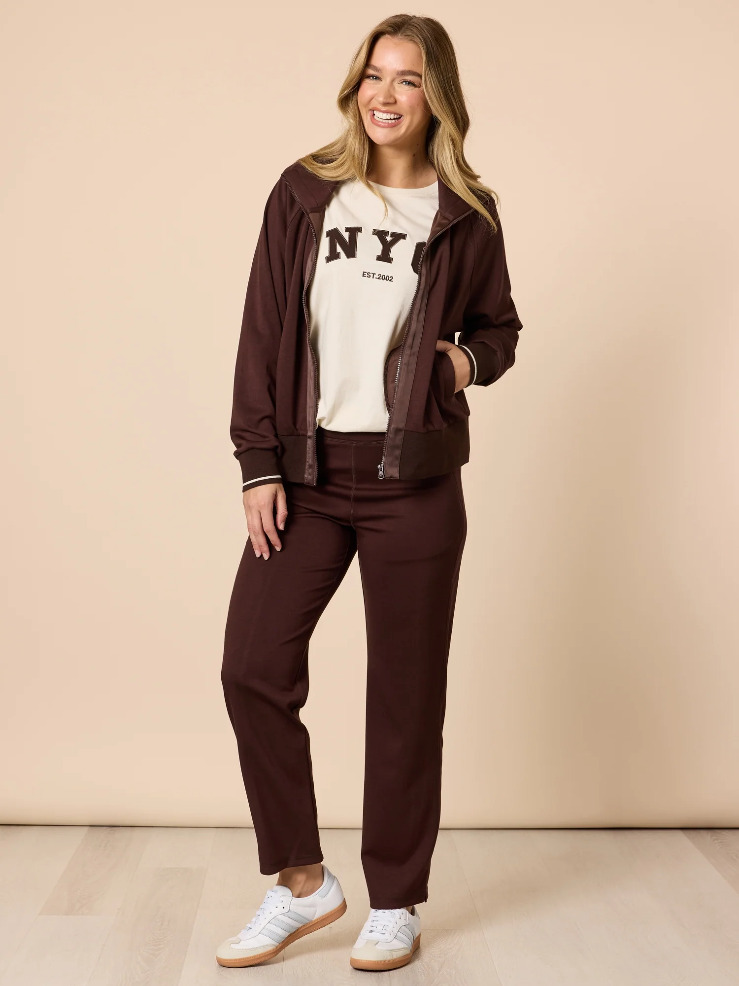 Urban City Jacket - Coffee - Image 2