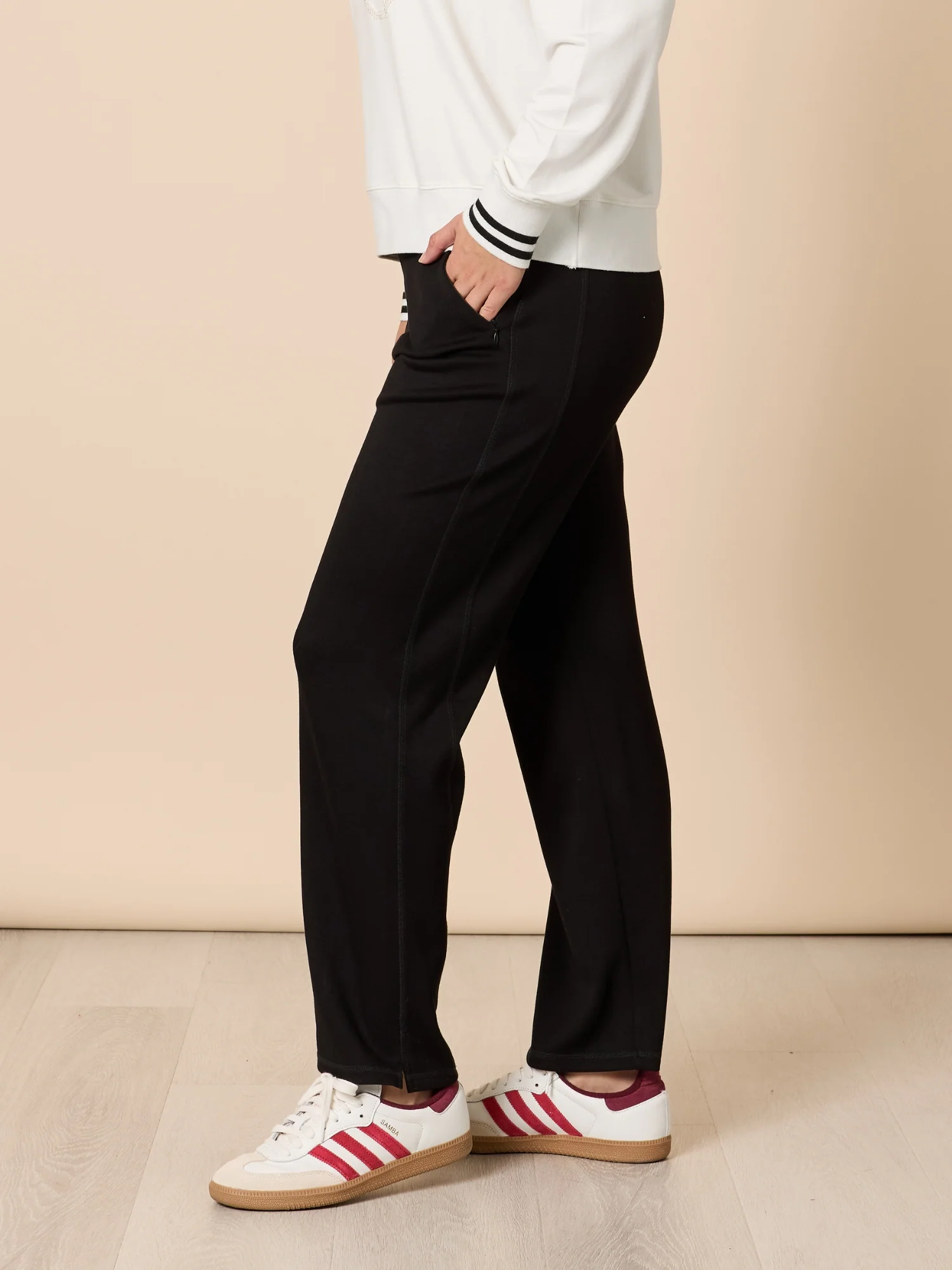 Urban City Straight Leg Pant - Black - Image 3