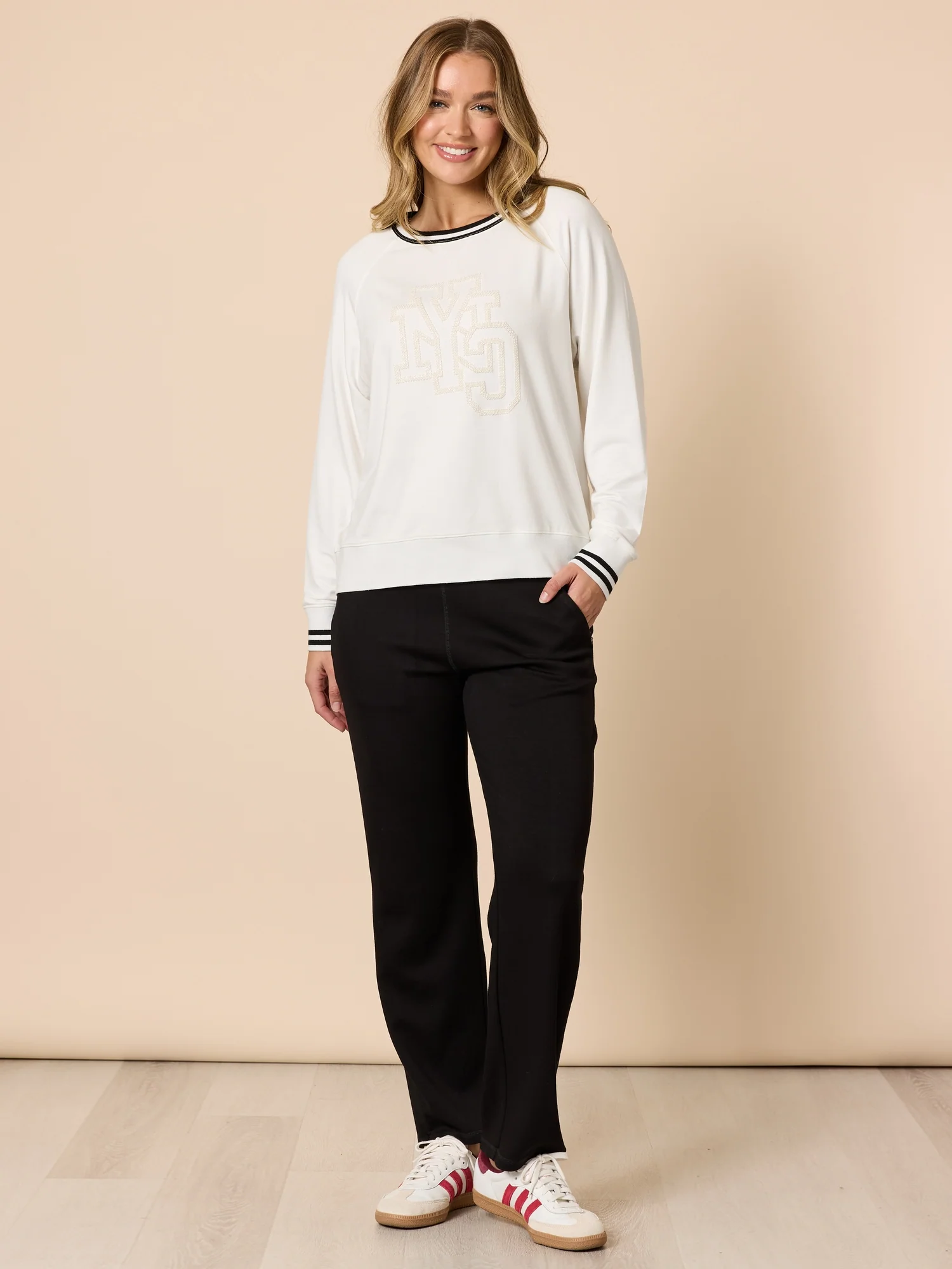 Urban City Straight Leg Pant - Black - Image 5