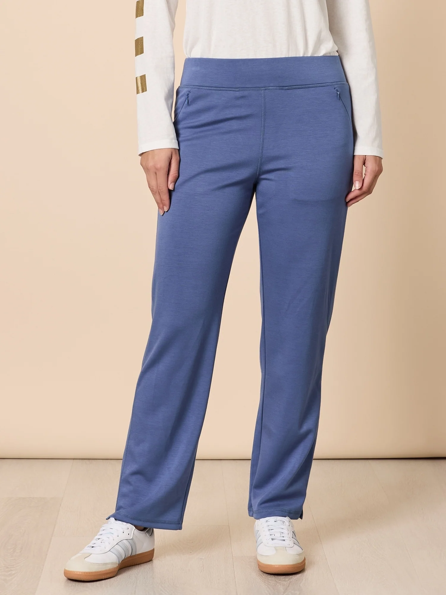 Urban City Straight Leg Pant - Denim Blue