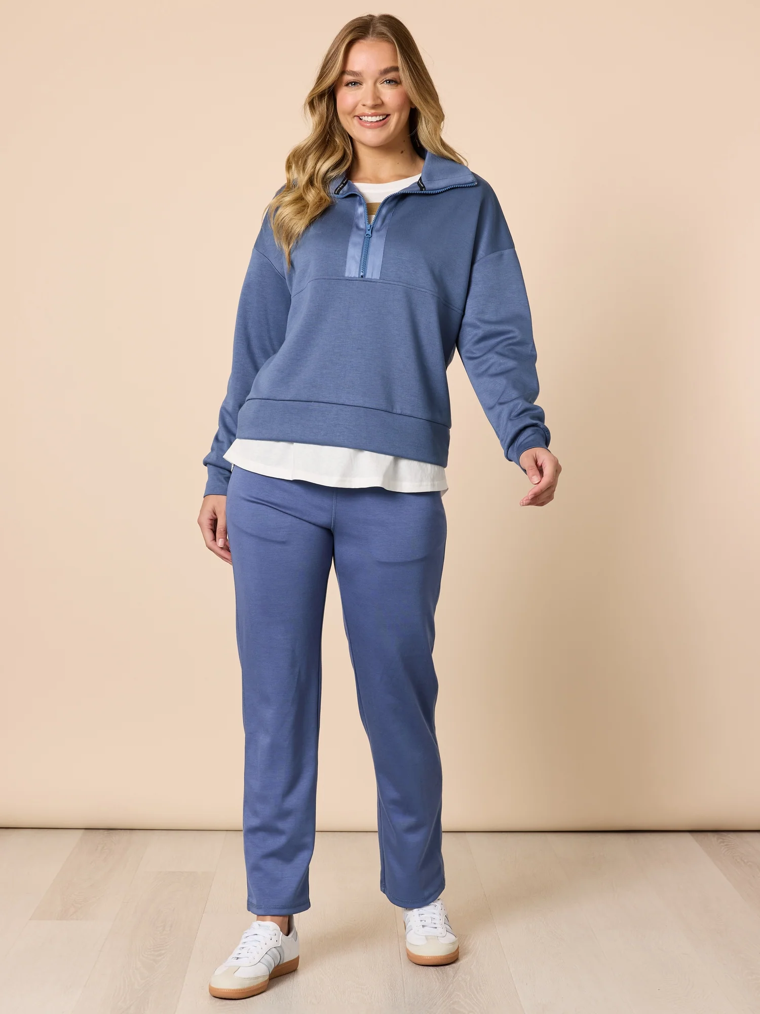 Urban City Straight Leg Pant - Denim Blue - Image 2