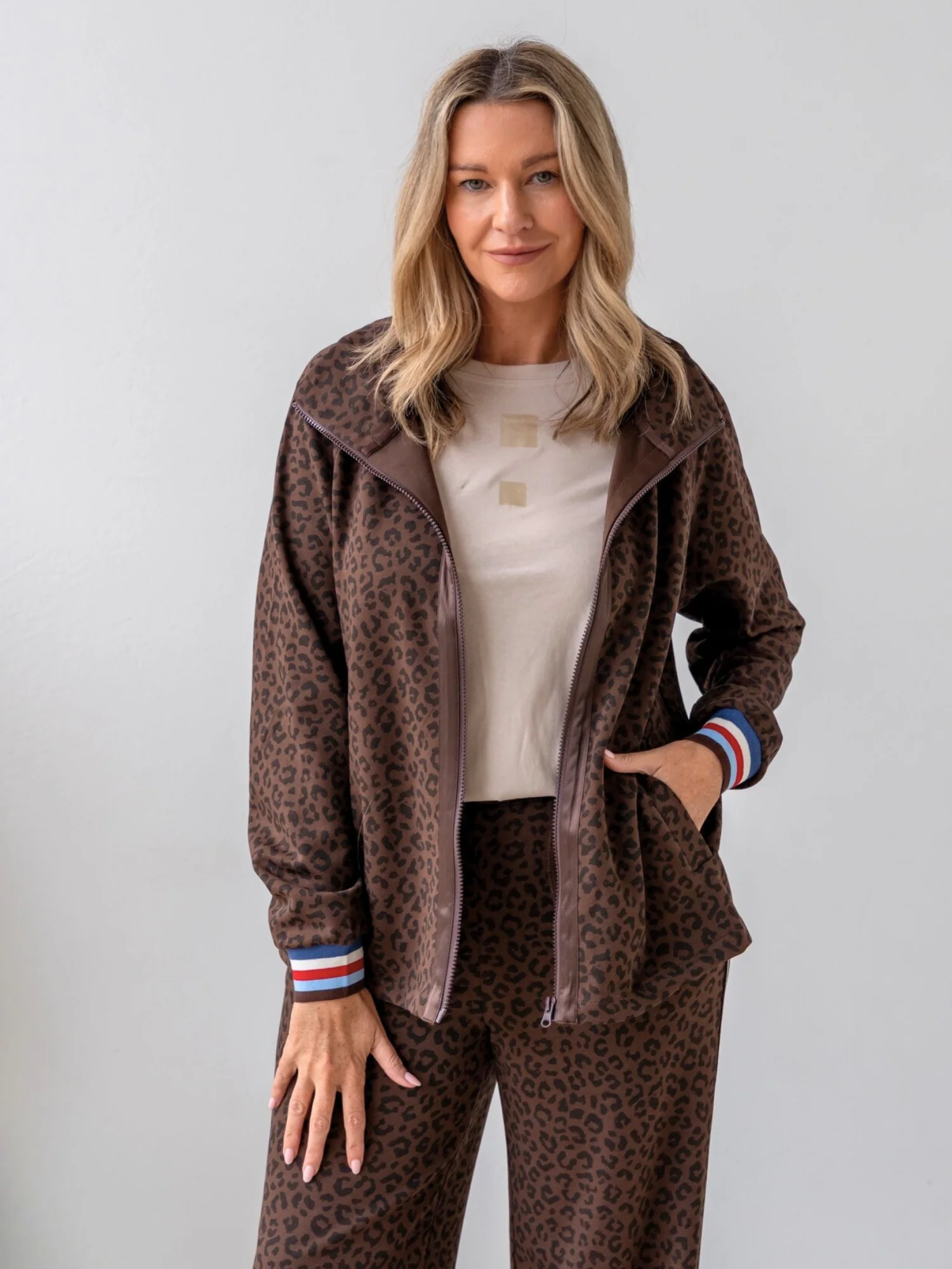 Urban Jungle Print Jacket - Animal - Image 6