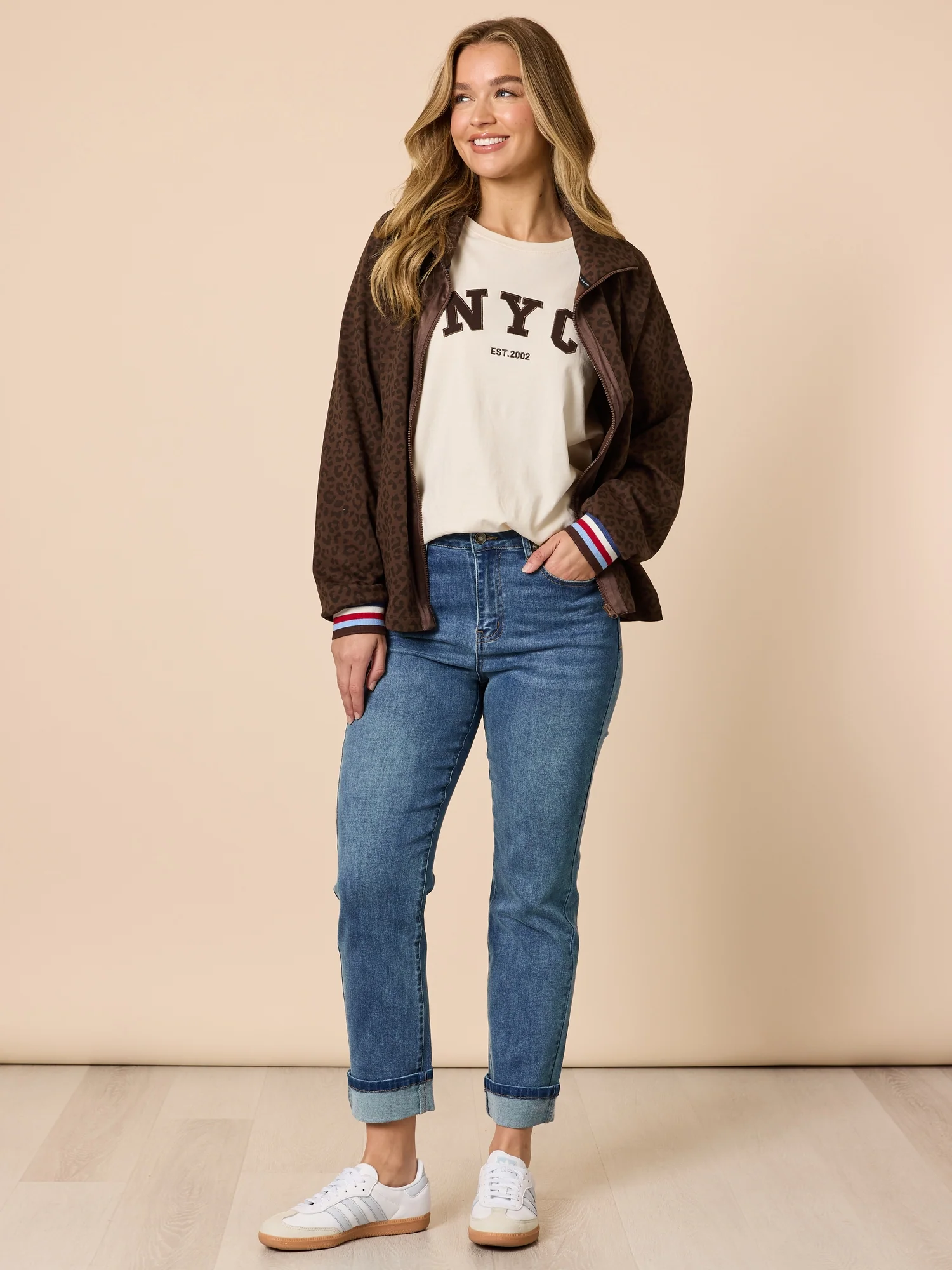Urban Jungle Print Jacket - Animal - Image 8