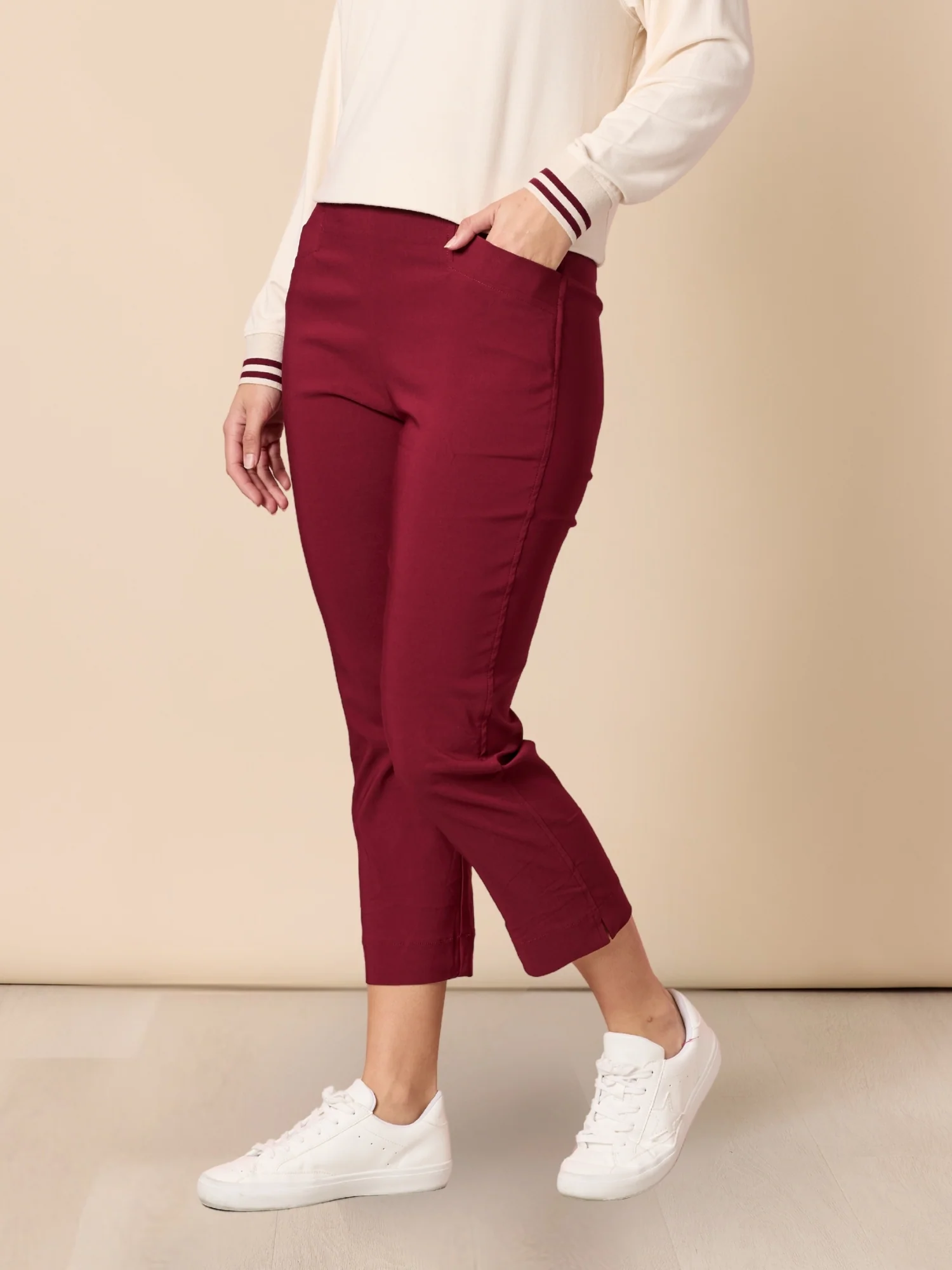 Zara Stretch Pant - Shiraz