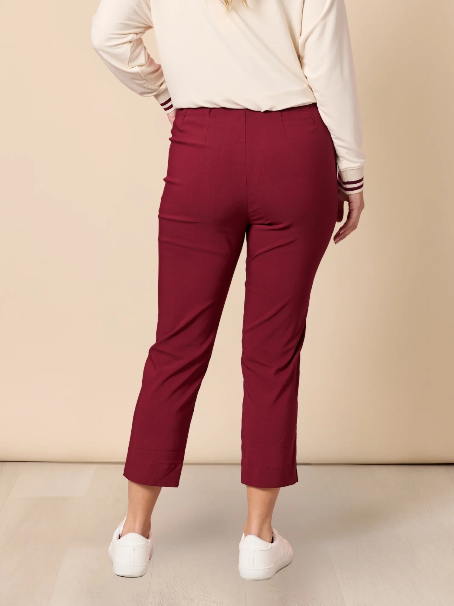 Zara Stretch Pant - Shiraz - Image 4